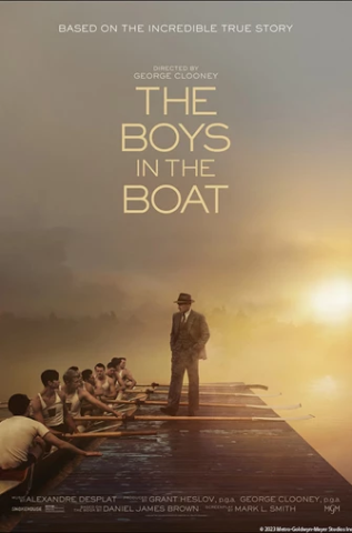 Movie poster for "Boys in the Boat"