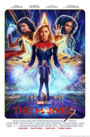 Movie poster for The Marvels